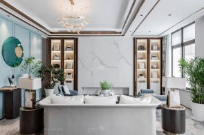江苏扬州古代轻奢别墅家具榜样间名目实景案例实景落成展现！